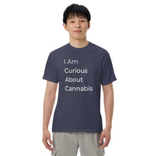 Load image into Gallery viewer, I Am Curious About Cannabis Dark T Shirt