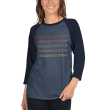 Load image into Gallery viewer, Decarboxylation (Multicolor) 3/4 Sleeve T Shirt