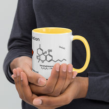 Load image into Gallery viewer, Decarboxylation THCA to THC Mug | Curious About Cannabis | Cannabis Education