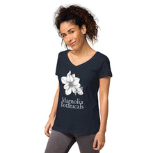 Load image into Gallery viewer, Magnolia Botanicals Women's V Neck T Shirt