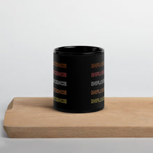 Load image into Gallery viewer, Inflorescence (Multicolor) Black Glossy Mug
