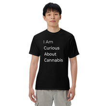 Load image into Gallery viewer, I Am Curious About Cannabis Dark T Shirt
