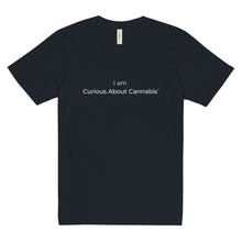 Load image into Gallery viewer, I am Curious About Cannabis (Dark) Hemp T Shirt
