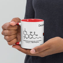 Load image into Gallery viewer, Decarboxylation THCA to THC Mug | Curious About Cannabis | Cannabis Education
