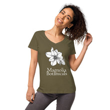 Load image into Gallery viewer, Magnolia Botanicals Women's V Neck T Shirt
